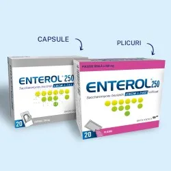 Enterol 250mg, 20 capsule, Biocodex