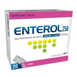 Enterol 250mg, 20 plicuri, Biocodex