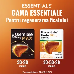 Essentiale MAX, 600 mg, 30 capsule, Sanofi