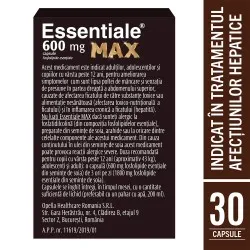 Essentiale MAX, 600 mg, 30 capsule, Sanofi