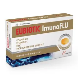 Eubiotic ImunoFlu, 15 comprimate masticabile, Labormed