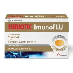 Eubiotic ImunoFlu, 15 comprimate masticabile, Labormed