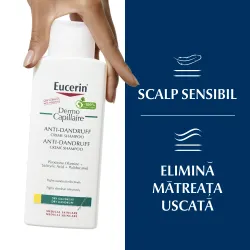 Sampon Crema Anti-matreata Uscata DermoCapillaire, 250ml, Eucerin