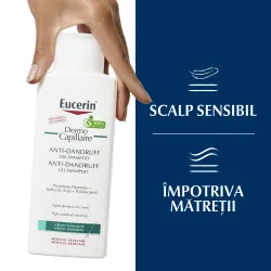 Sampon Gel Anti-matreata Grasa DermoCapillaire, 250ml, Eucerin