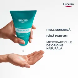 Gel Tip Scrub de Curatare DermoPure, 100ml, Eucerin