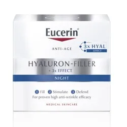 Crema de Noapte Hyaluron Filler, 50ml, Eucerin
