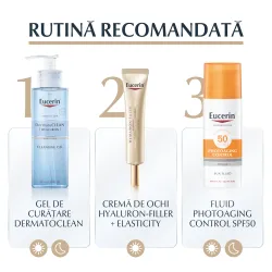 Crema de Maini Corectoare SPF30 Hyaluron Filler + Elasticity, 75ml, Eucerin