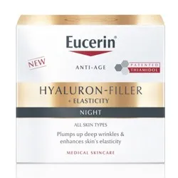 Crema de Noapte Hyaluron Filler + Elasticity, 50ml, Eucerin
