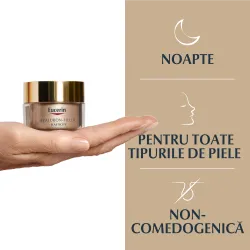 Crema de Noapte Hyaluron Filler + Elasticity, 50ml, Eucerin