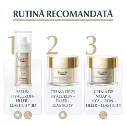Crema de Zi SPF15 Hyaluron Filler + Elasticity, 50ml, Eucerin