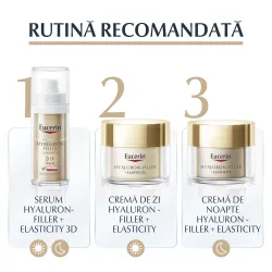 Crema de Zi SPF30 Hyaluron Filler + Elasticity, 50ml, Eucerin