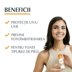 Protectie solara Sun Face Fluid Photoaging Control SPF50+, 50ml, Eucerin