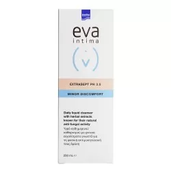 Gel pentru igiena intima Eva Intima Extrasept pH 3.5, 250 ml, Intermed