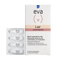 Lax, 10 supozitoare, Eva Intima