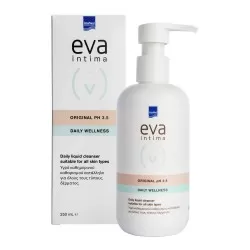Gel pentru igiena intima zilnica Eva Intima Original pH 3.5, 250 ml, Intermed