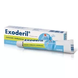 Exoderil crema, 10 mg/g, 15 g, Sandoz