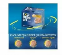 Exoderil Set lac de unghii medicamentos, 50 mg/ml, 2.5 ml, Sandoz