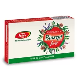Biosept Forte A22, 30 capsule moi, Fares