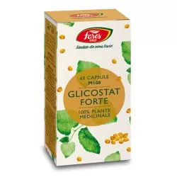Glicostat Forte M108, 60 capsule, Fares