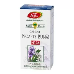 Noapte Buna, N136, 60 capsule, Fares