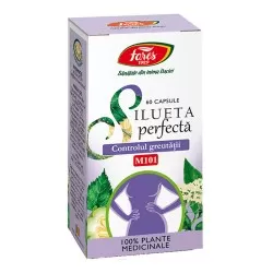 Silueta perfecta - Controlul apetitului, 60 capsule, Fares