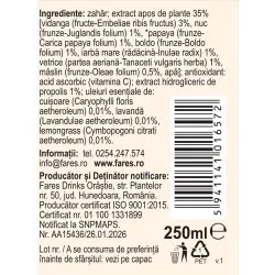 Sirop Vericin, 250ml, Fares