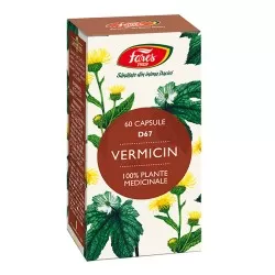 Vermicin, 60 capsule, Fares