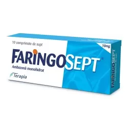 Faringosept, 10 mg, 10 comprimate de supt, Terapia