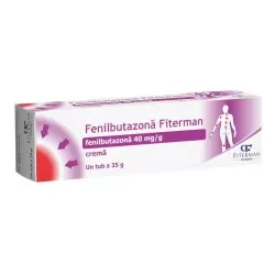 Fenilbutazona crema, 40 mg/g, 35 g, Fiterman