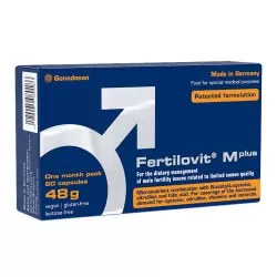 Fertilovit M plus, 60 capsule, Gonadosan