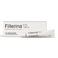 Crema contur buze cu efect de umplere Fillerina 12HA Densifying Grad 5, 15 ml , Labo