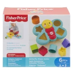 Fisher Price Jucarie Fluture cu Sortator si Forme