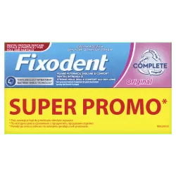 Pachet Promo: 2 x Adeziv pentru proteza dentara Fixodent Complete Original, 47 g