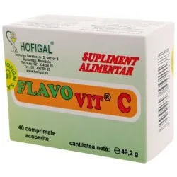 Flavovit C copii, 200 mg, 40 comprimate, Hofigal