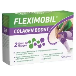 Fleximobil Colagen Boost, 10 plicuri, Fiterman