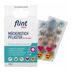 Plasturi Calmanti dupa Intepatura de Tantari +3ani, 20 buc, Flint Med