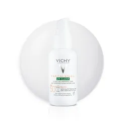Fluid cu protectie solara SPF 50+ pentru fata, cu acid salicilic si niacinamida, ten gras cu tendinta acneica, 40 ml, Vichy