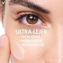 Fluid cu protectie solara SPF 50+ pentru fata, cu acid salicilic si niacinamida, ten gras cu tendinta acneica, 40 ml, Vichy