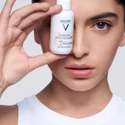 Fluid pentru protectie solara cu actiune impotriva foto-imbatranirii tenului SPF50+ Capital Soleil, 40 ml, Vichy