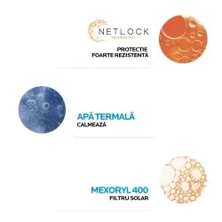 Fluid invizibil cu protectie solara SPF 50+, pentru fata, textura ultra-fluida pentru ten sensibil, 50 ml, Anthelios, La Roche Posay