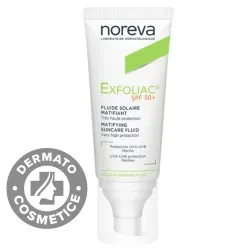 Fluid matifiant protector SPF 50+ Exfoliac, 40 ml, Noreva