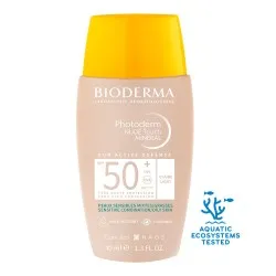 Fluid Nude Touch Mineral deschis cu SPF50+ Photoderm, 40 ml, Bioderma