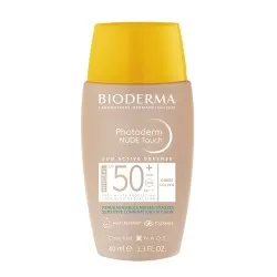 Fluid pentru piele mixta si grasa nuanta Golden Photoderm Nude Touch, SPF 50+, 40 ml, Bioderma