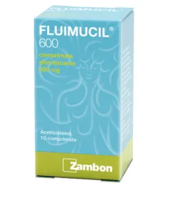 Fluimucil 600 mg -cpr.eff x 10 - Zambon