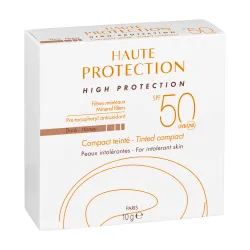 Fond de ten compact pentru protectie solara SPF 50+, Dore, 10 g, Avene