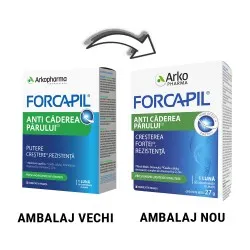 Forcapil anti caderea parului, 30 comprimate, Arkopharma