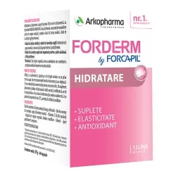 Forcapil Forderm Hidratant, 60 capsule, Arkopharma