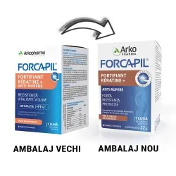 Forcapil Fortifiant Keratine+, 60 capsule