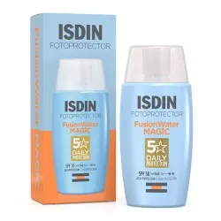 Crema faciala de protectie solara SPF50 Fusion Water Magic, 50 ml, Isdin