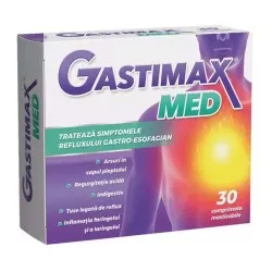 Gastimax Med, 30 comprimate masticabile, Fiterman